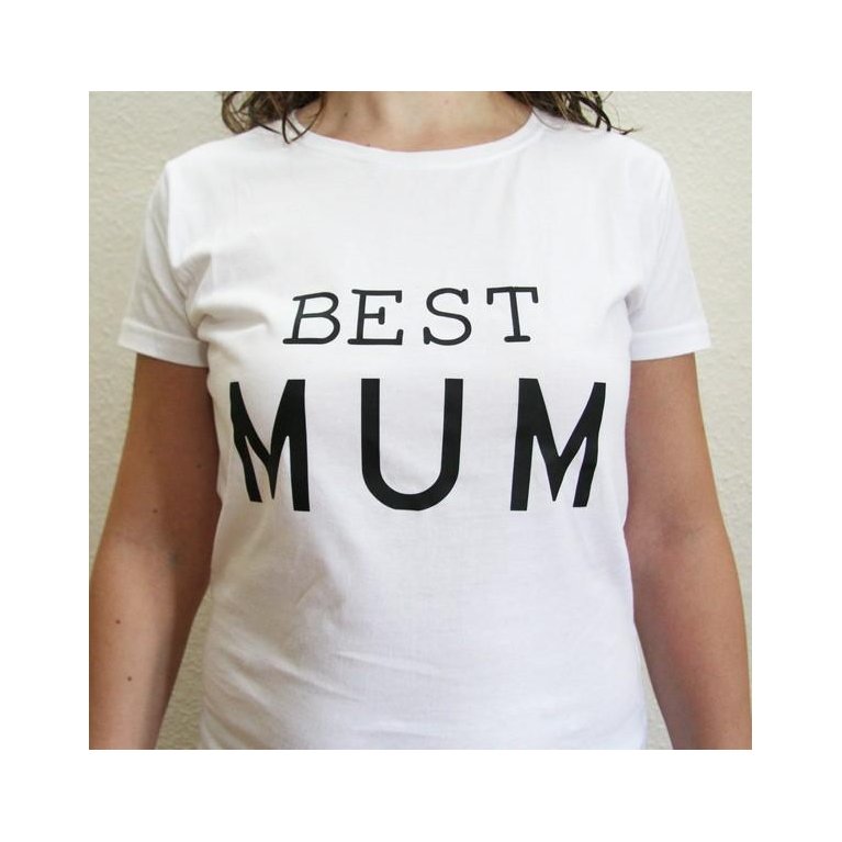 Camiseta para mamá BEST MUM - Maminébaba