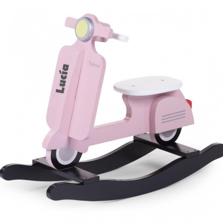 Scooter balancín rosa
