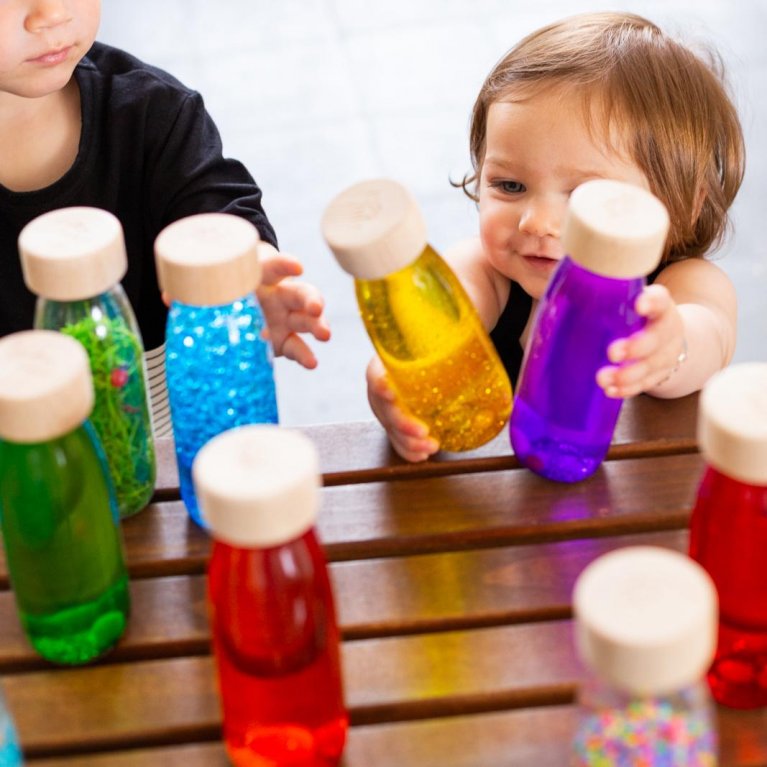 Botellas sensoriales para bebé Float Bottle - Petit Boum 2