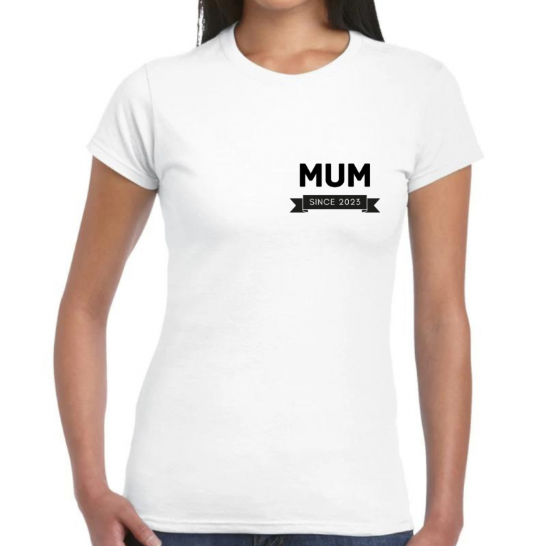 Camiseta  "Mum since XXXX" 2