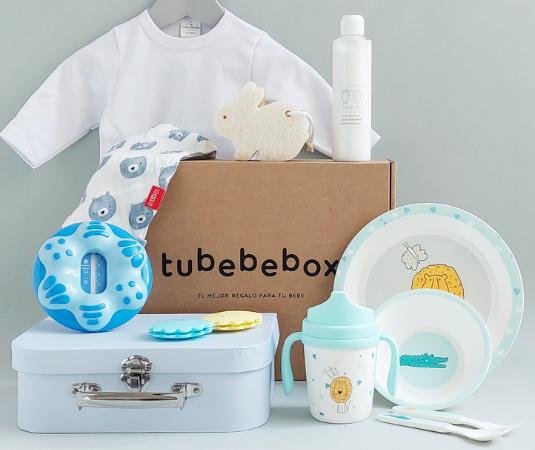  Baby Box Shop Set de regalo para bebé, regalo para niño recién  nacido, caja de regalo para bebé, artículos esenciales para recién nacidos,  caja de recuerdo para bebé, caja de regalo