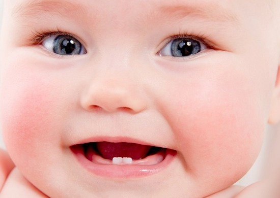 Los dientes del bebé