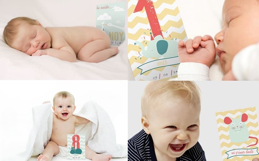 Las mejores fotografías del primer año de tu Bebé