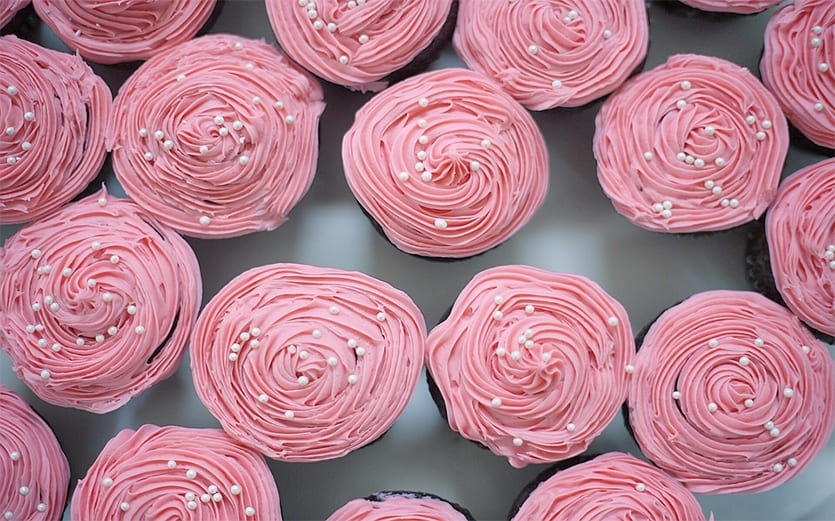 Recetas de cupcakes para un babyshower